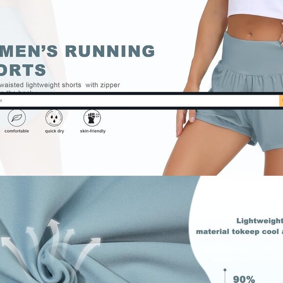 Womens The Gym People Shorts- Small - Picture 6 of 6